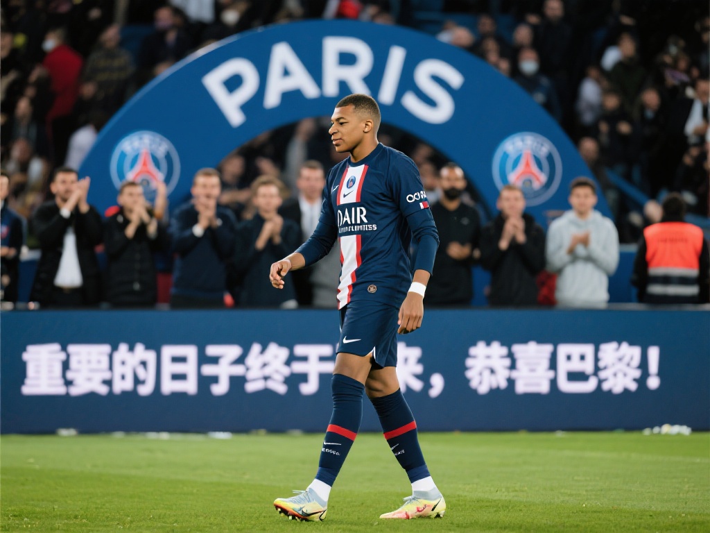 姆巴佩祝贺巴黎夺冠：重要日子终迎辉煌