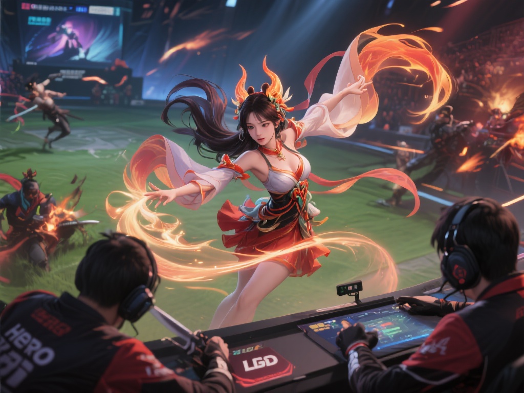 九尾西施神操作，Hero闪电战逆袭LGD一波猝死